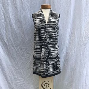 NWT Anthropologie long sweater vest. Size small.