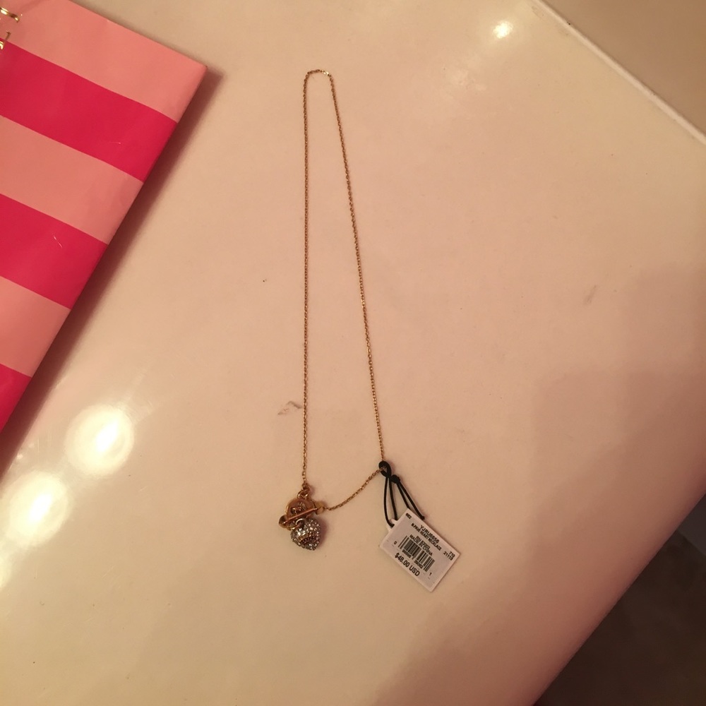 Gold header necklace never worn