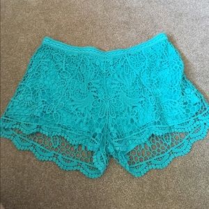 crotchet shorts