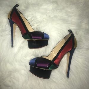 Charlotte Olympia Patchwork Pumps