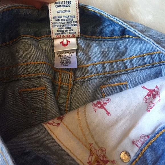 🔻| True Religion | Faye short cut off jean shorts - Picture 7 of 8