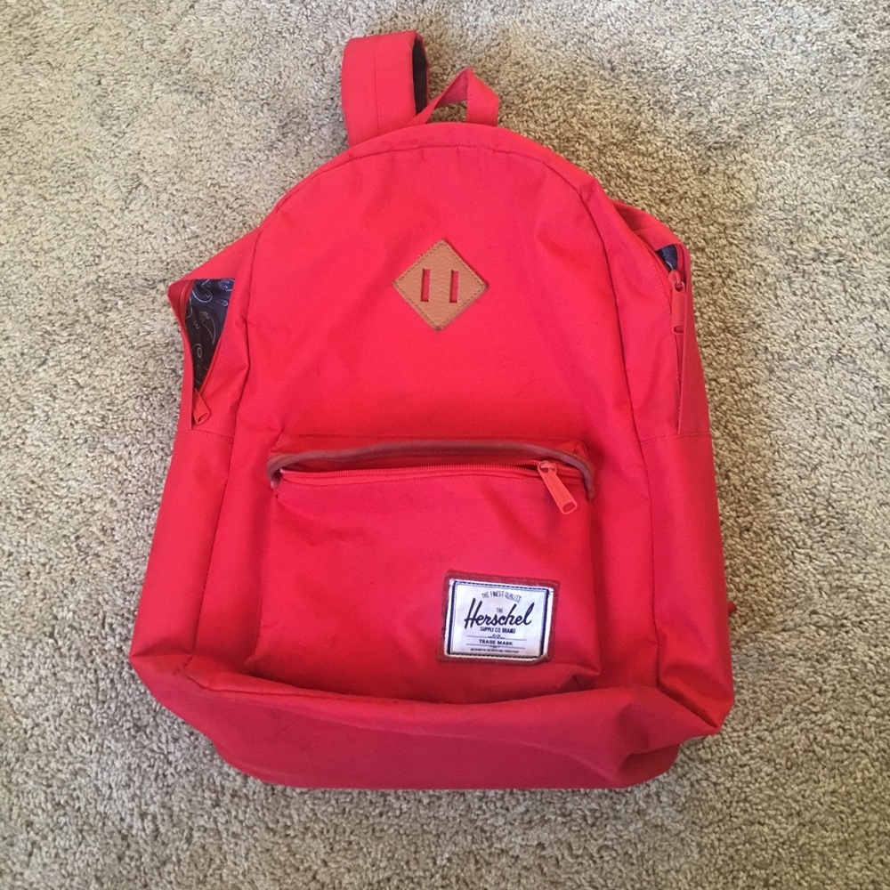 Hershel red backpack
