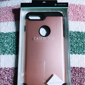 Caseology Dual Layer Case for iPhone 7 Plus, Rose