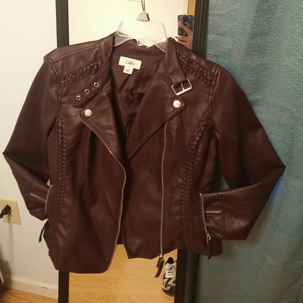 Leather jacket