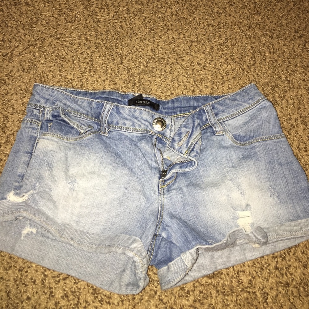 brand new denim shorts