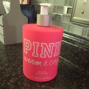 Warm and cozy VS lotion