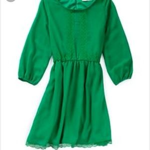 GB Girls| Giani Bini| Dark Green swing dress