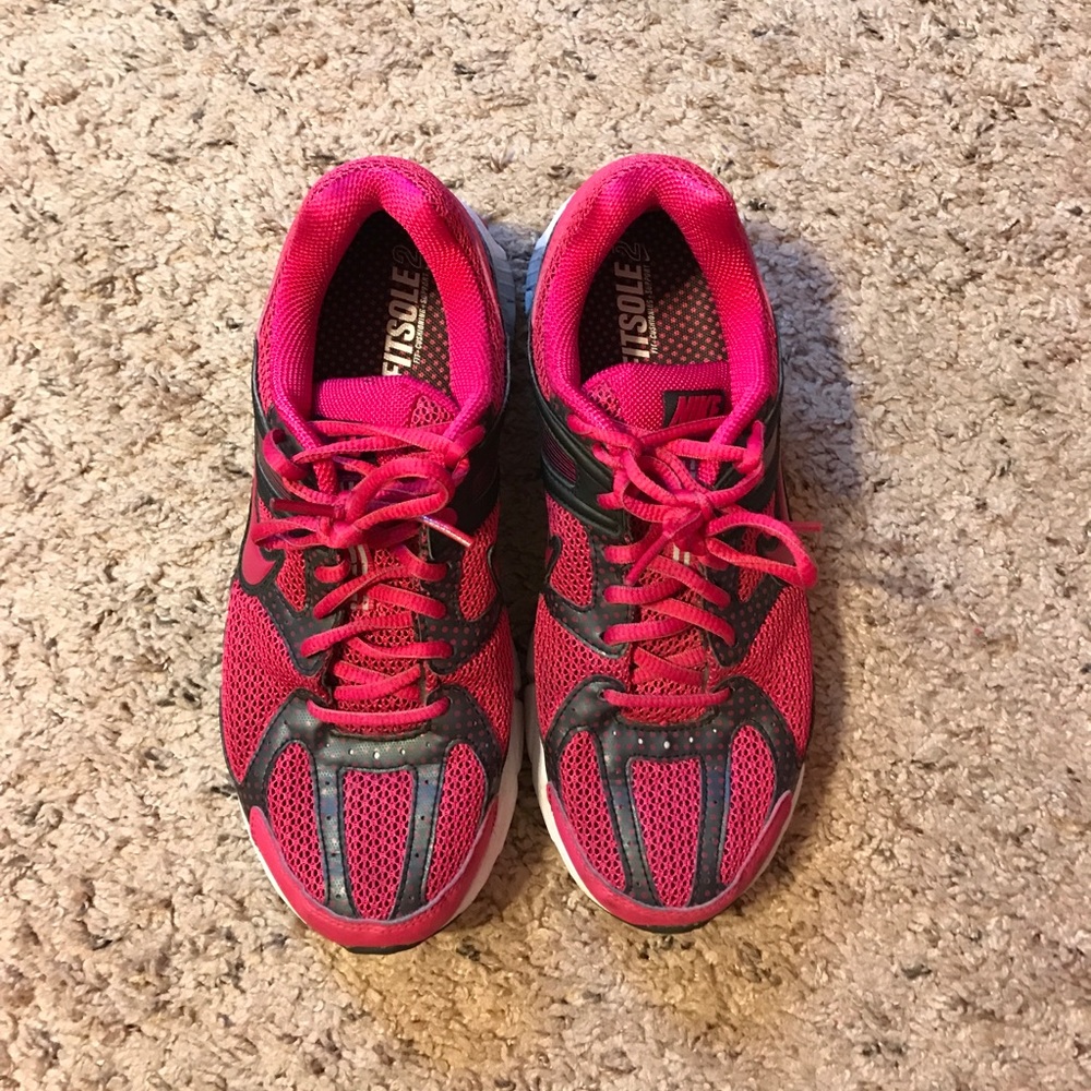 Pink Nike Tennis shoes