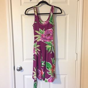 NWT Aeropostale Magenta Flower Summer Dress