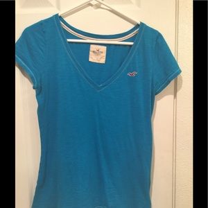 Blue Hollister top