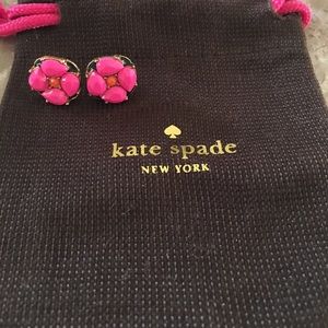 Kate Spade floral stud earrings