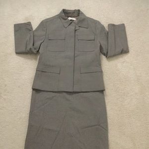 Calvin Klein Collection Two Piece Skirt Suit Set. Excellent Condition!!