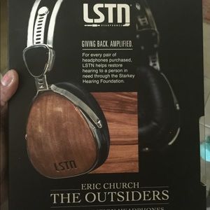 Lstn headphones-Eric Church limited edition