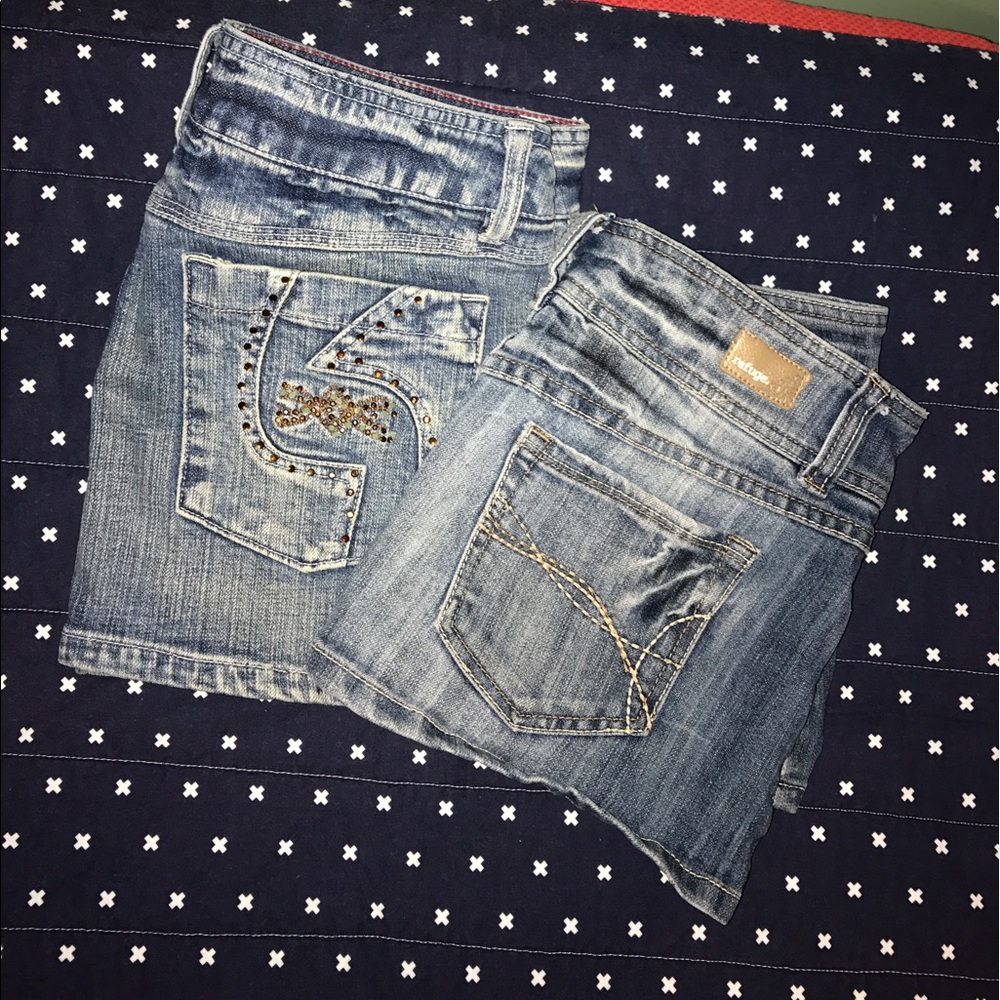 Mini jean skirt bundle2