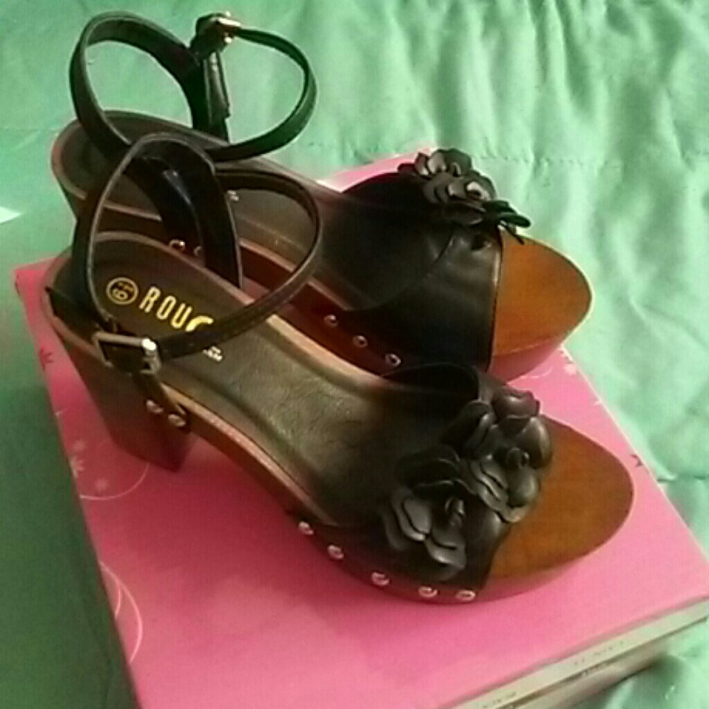 Black heels