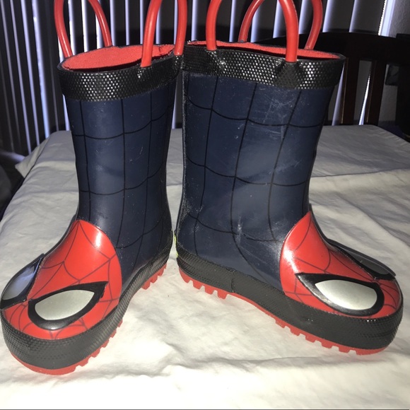 Toddler Spider-Man rain boots - Picture 7 of 7
