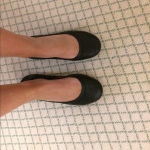 Black lucky brand ballet flats