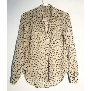 Xhilaration Safari Blouse