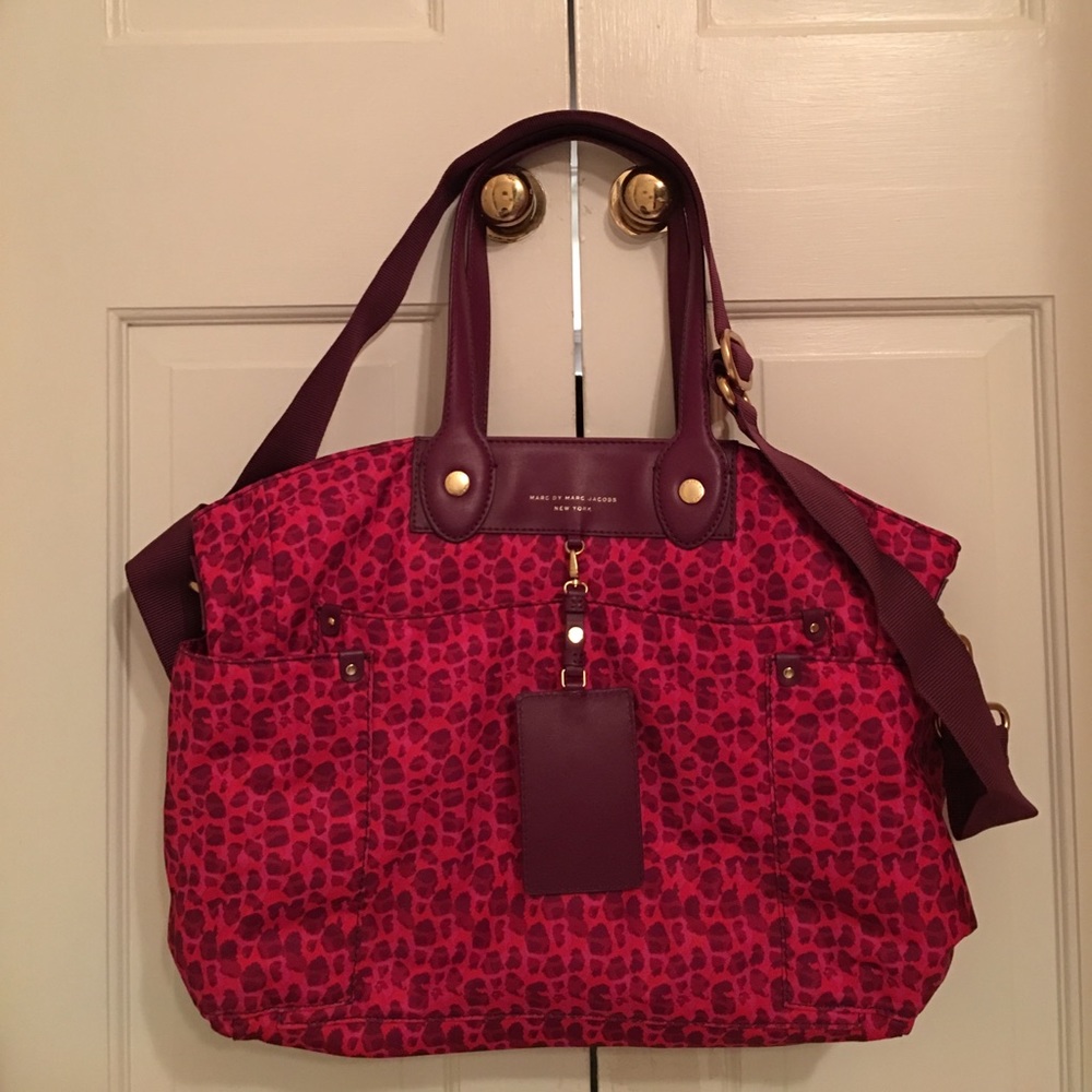 Preppy Nylon Eliz-a-Baby Diaper Bag w Changing Mat