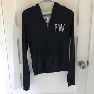 VS Pink Zip Up Hoodie