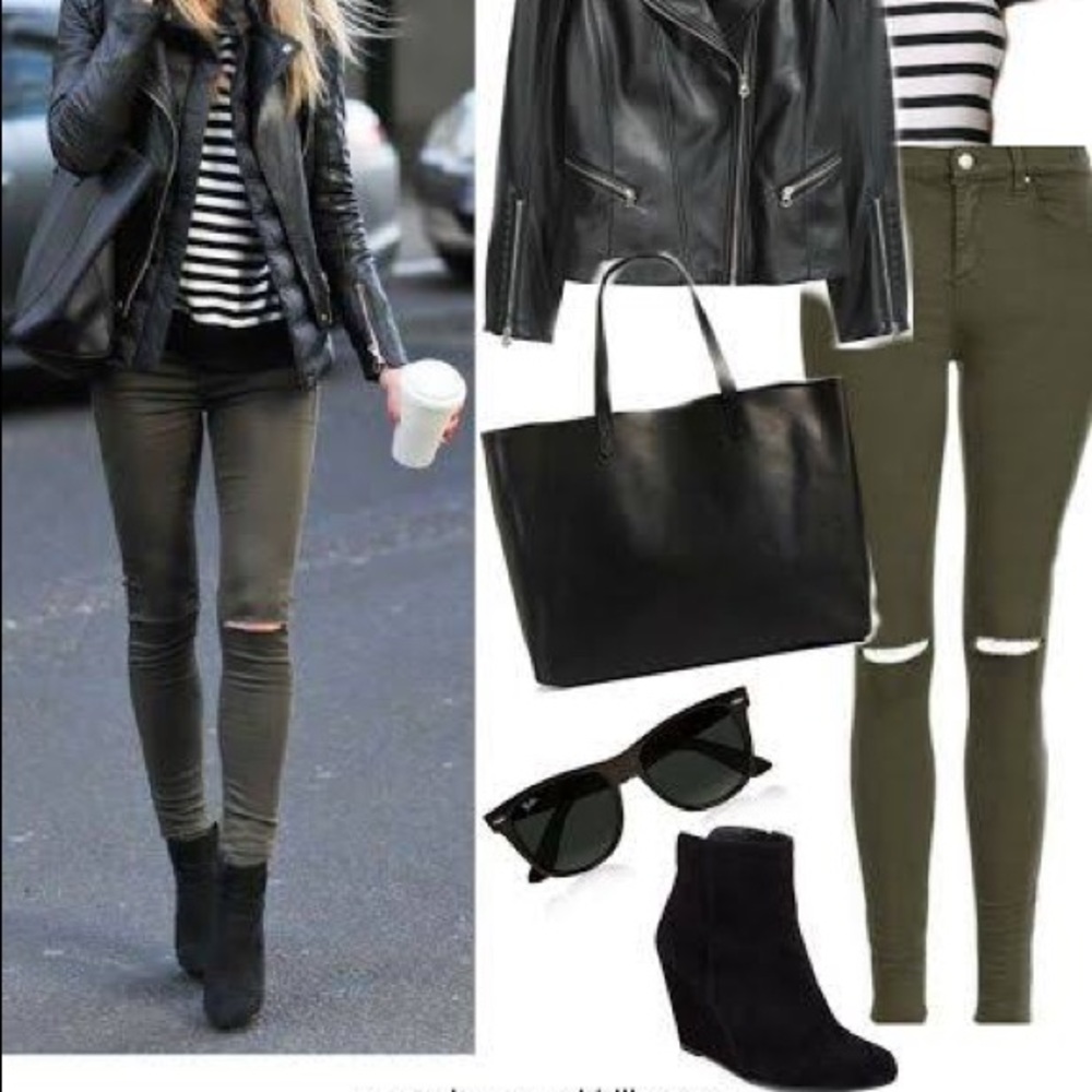 Just Black Skinny Jean (worn once)