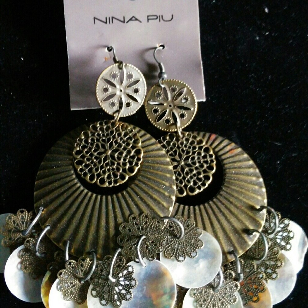 Shell earrings new in package