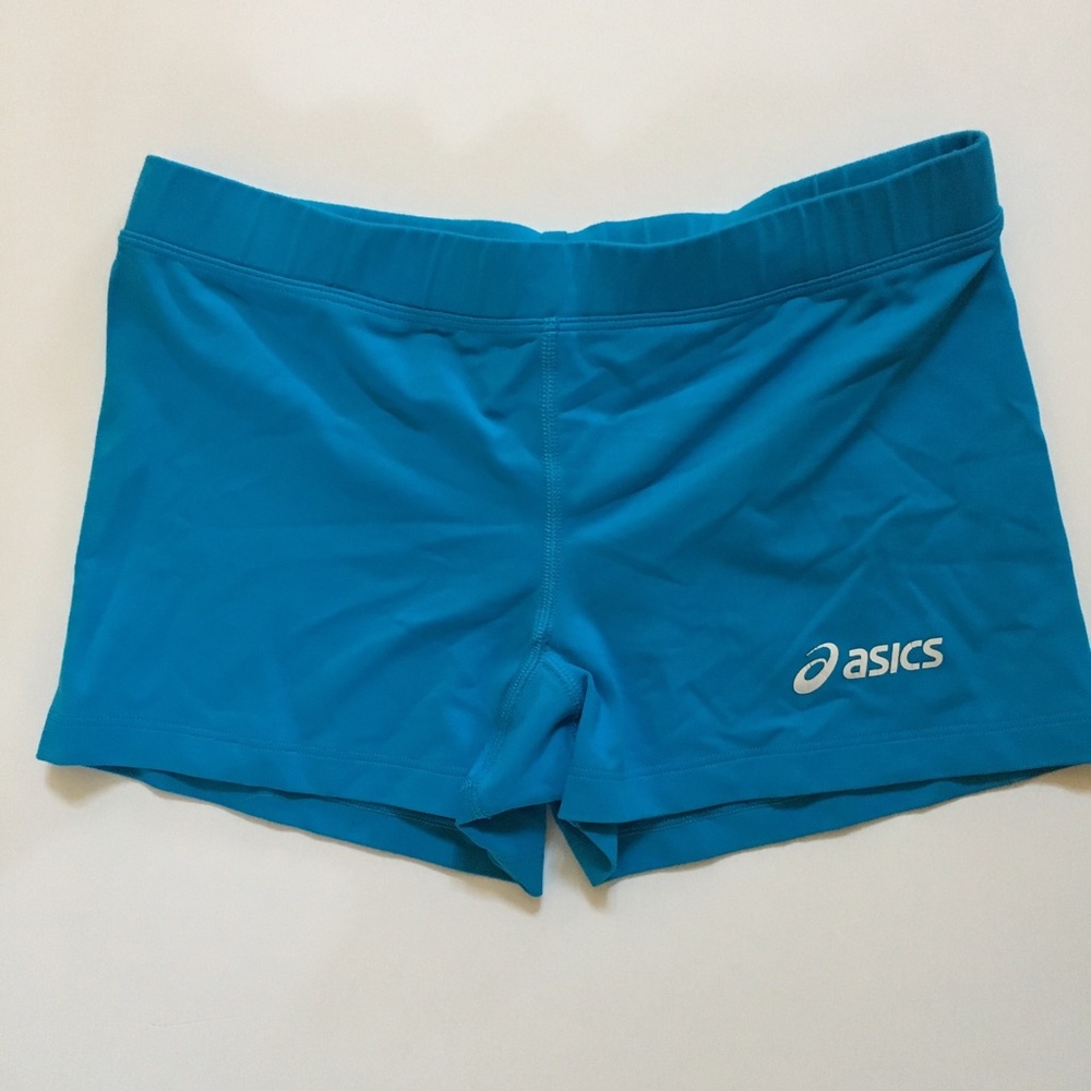 Asics spandex shorts
