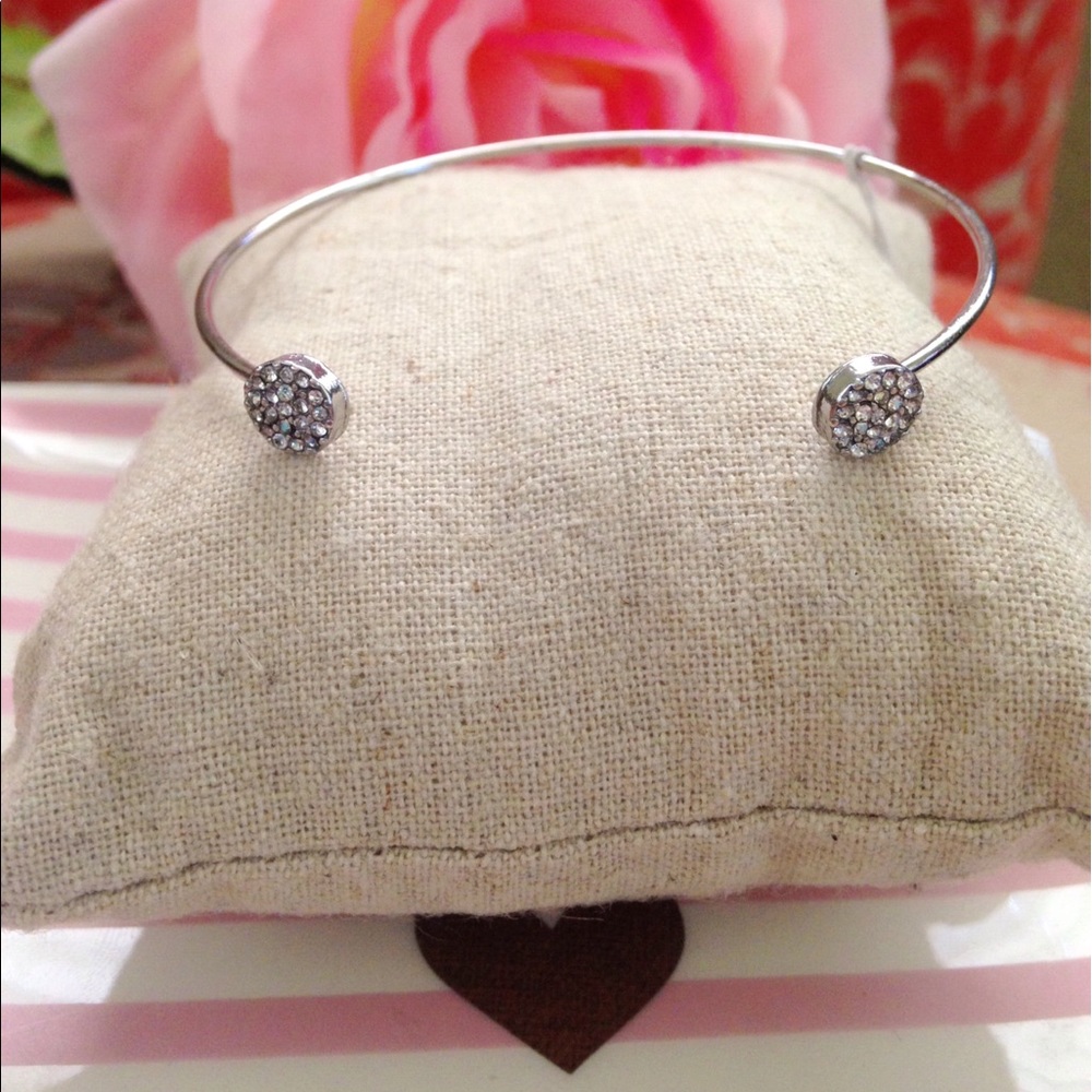 ❤Pave disc bracelet