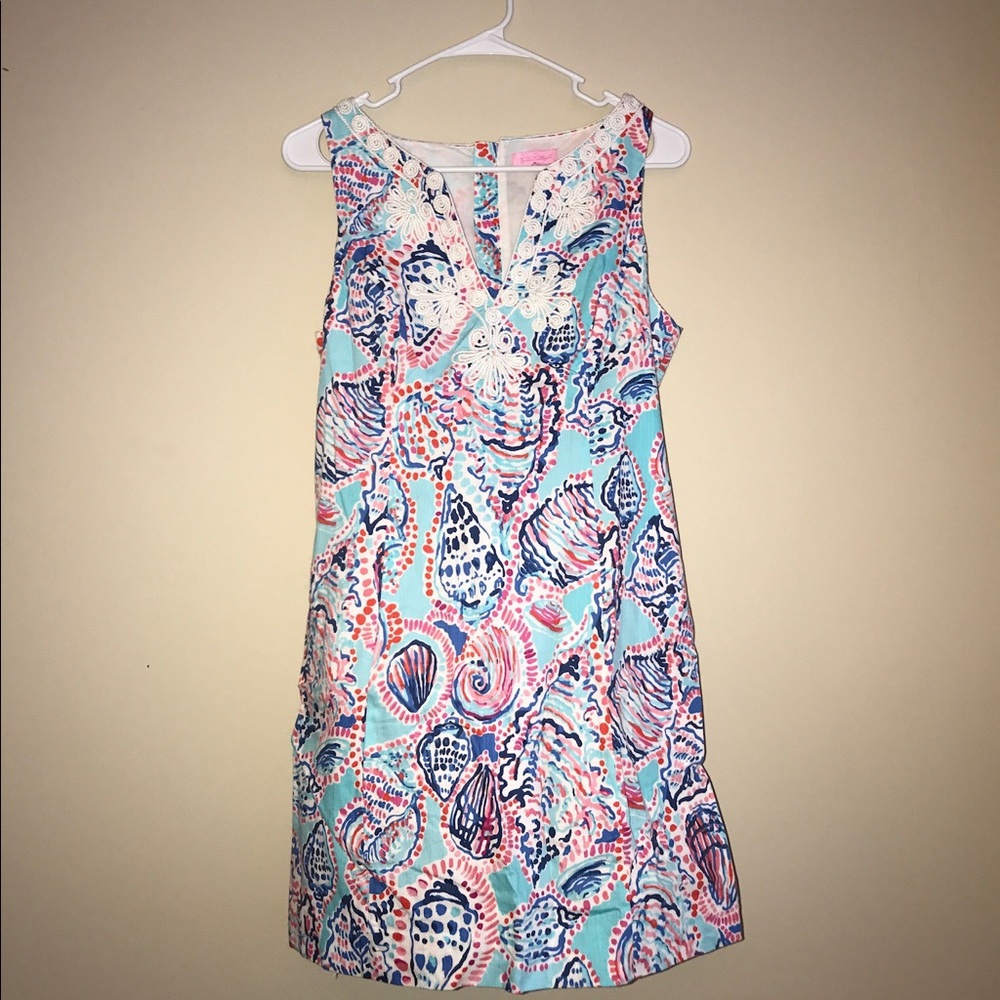 Lilly Pulitzer Gabby Shift in Shell Me About It