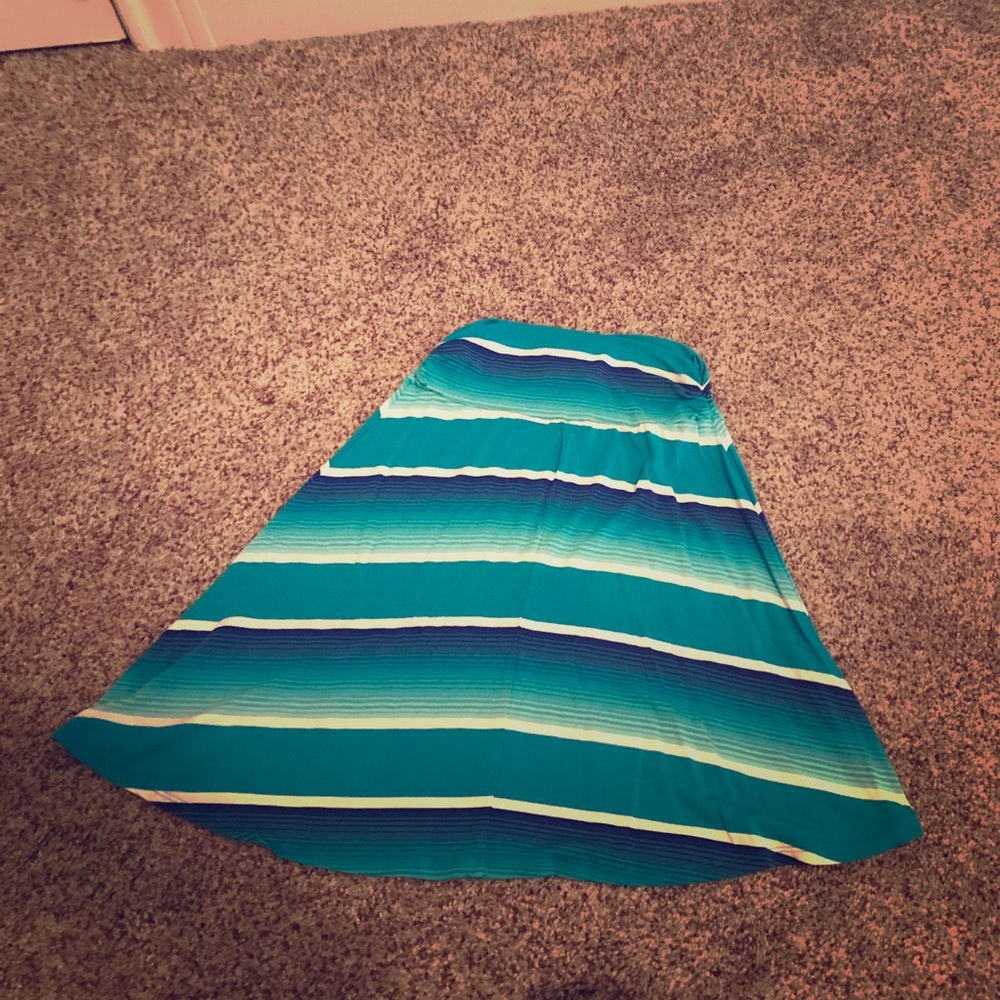 A gorgeous flowing type of skirt