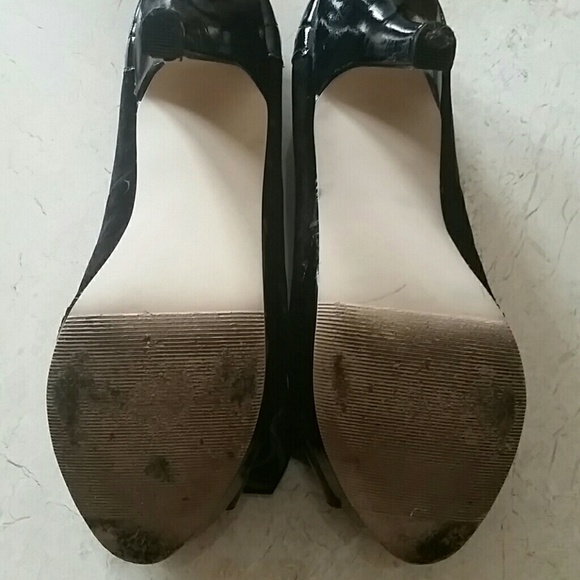 🎀Madden Girl Velvet & Patent Leather Heels🎀 - Picture 4 of 8