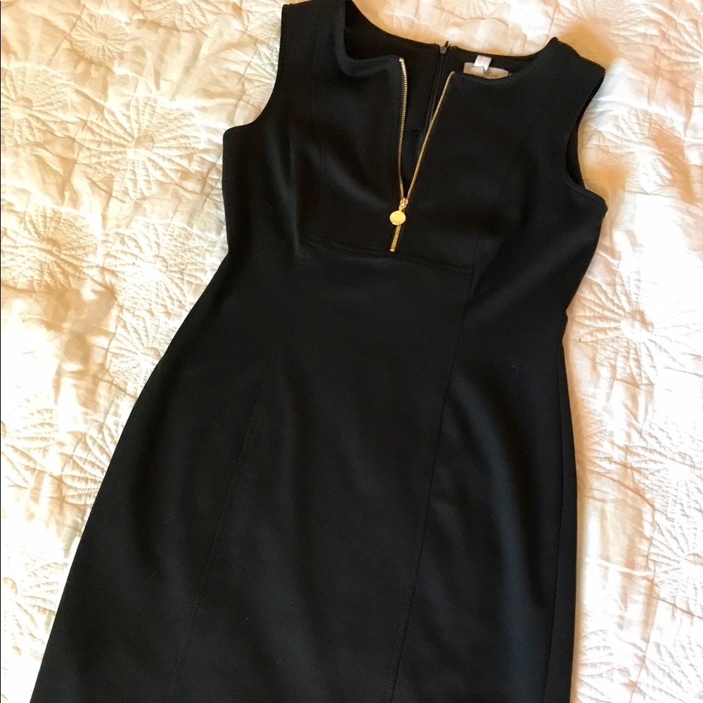 Professional black work dress