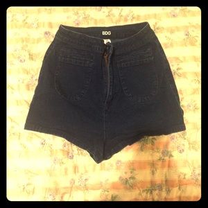 BDG high waisted jean shorts