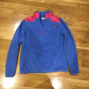 Vineyard vines fleece shep shirt