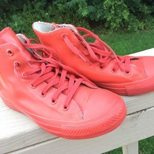 Red Rubber Converse