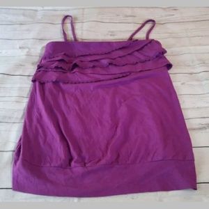 Lane Bryant Tank Top Cami Size 14 Purple
