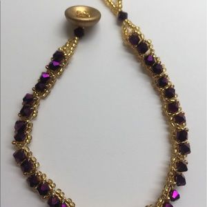 Hand Sewn Right Angle Weave Fashion Bracelet