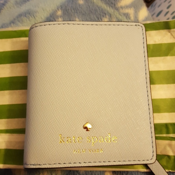 Kate spade wallet light blue - Picture 1 of 4