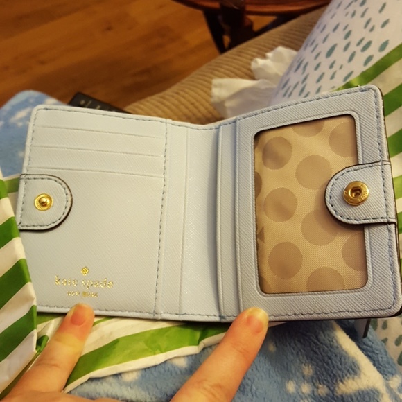 Kate spade wallet light blue - Picture 2 of 4