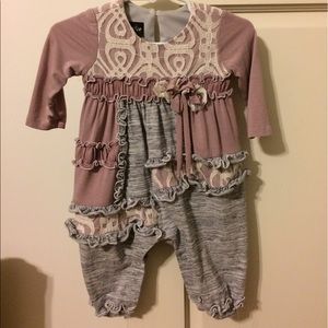 Ruffles and Lace Long Bubble