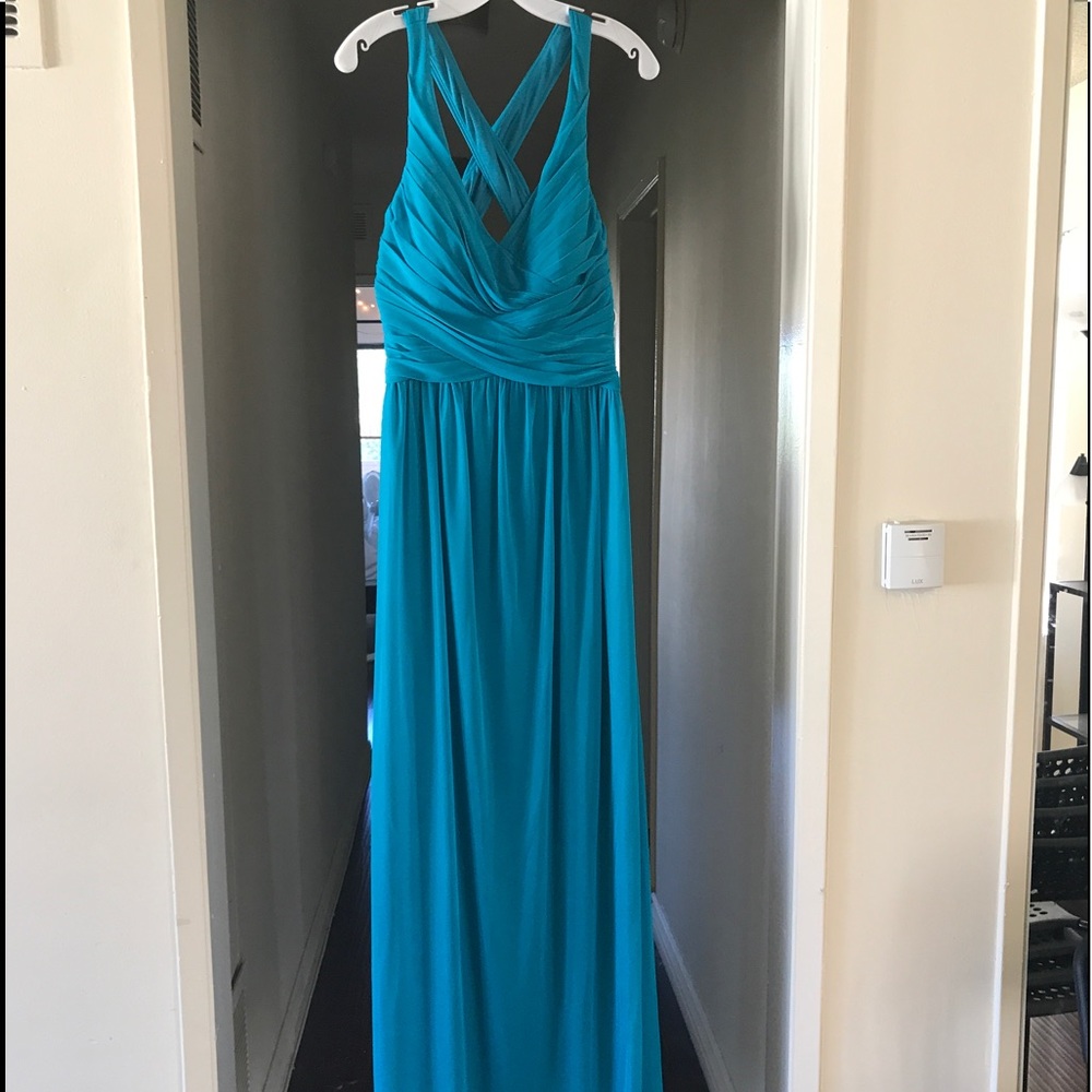 David's Bridal Bridesmaid Dress - W10974/Oasis