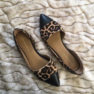 Animal print Franco Sarto flats