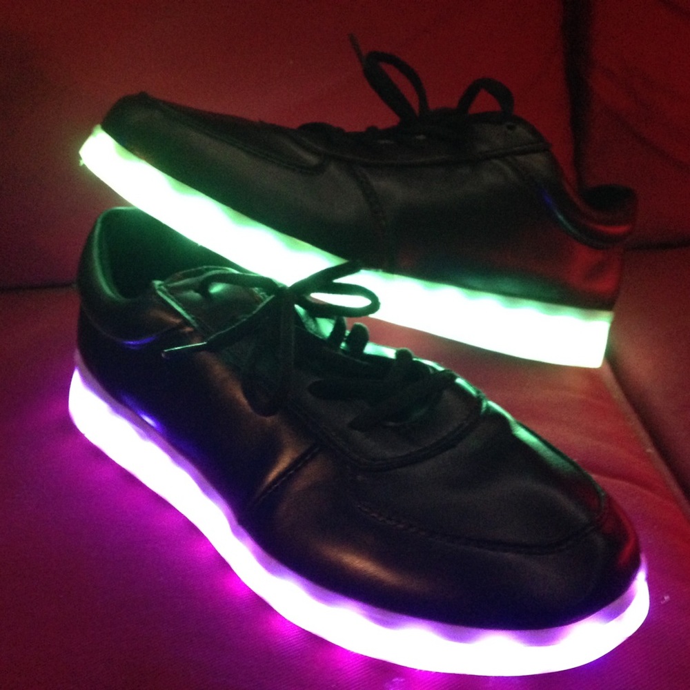 Light up my life shoes