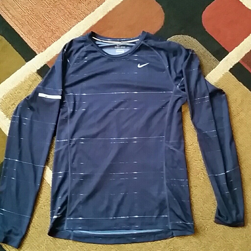 Nike Running Miler Dri-Fit Work Out Long Sleeve