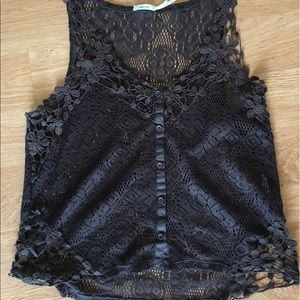 Urban Outfitters Crochet Tank Top