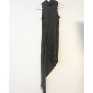 Tobi Asymmetrical Grey Dress