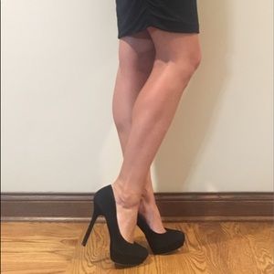 Steve Madden- black heels