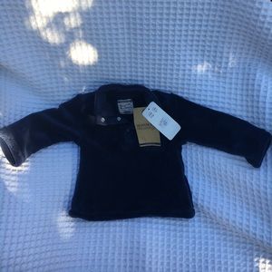 Baby Boys Dark Blue Pull Over Sweater