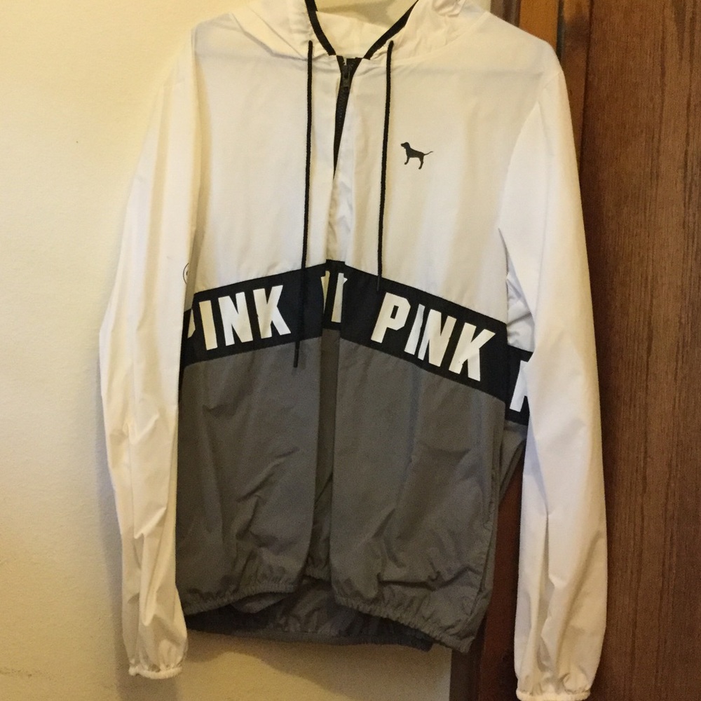 Pink windbreaker