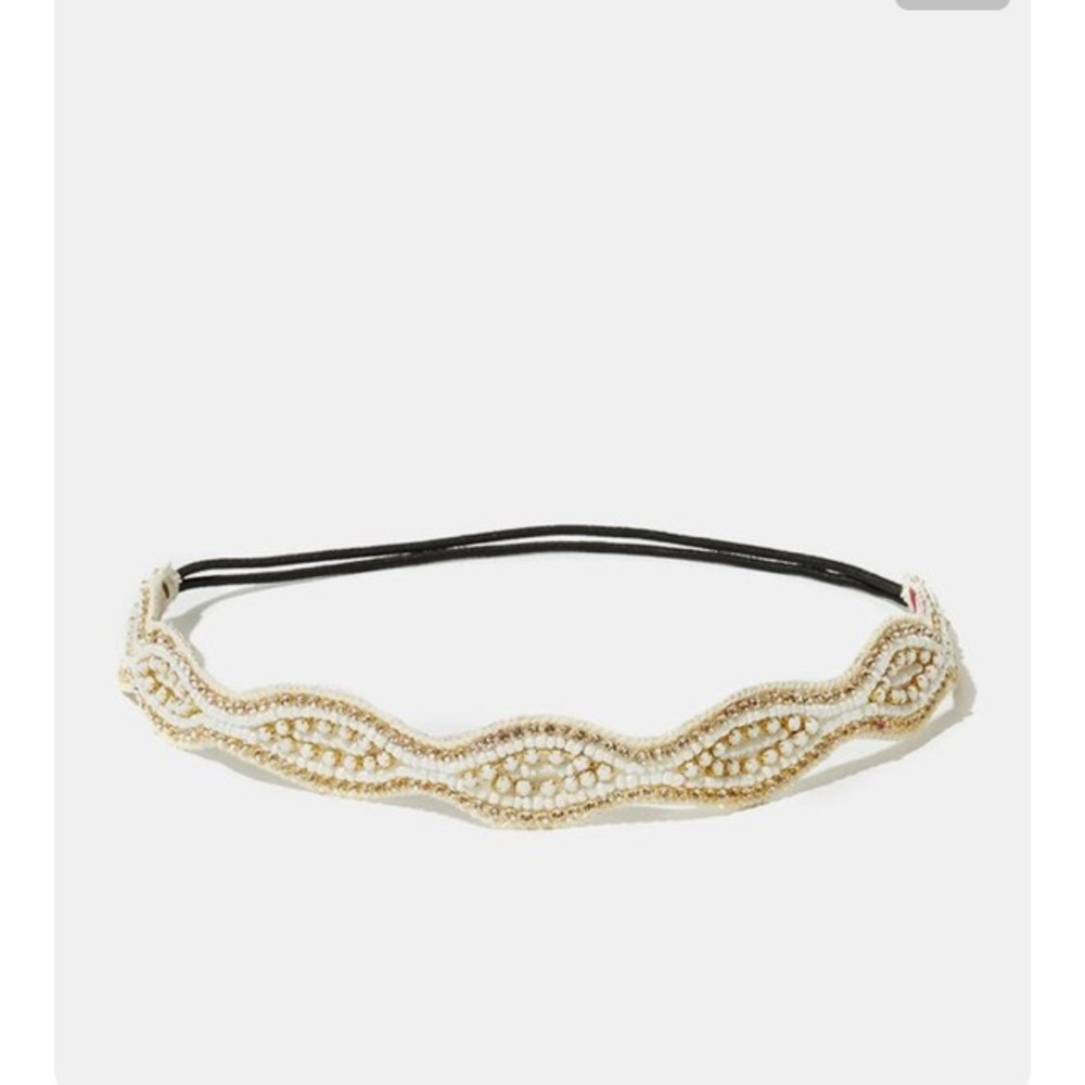 🐠 Bohemian style beaded hairband